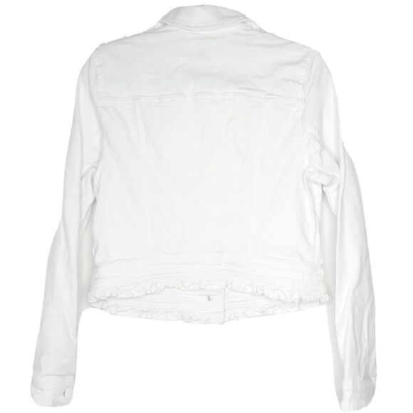 ELLE CROPPED JACKET - WHITESIZE: - Picture 2 of 5